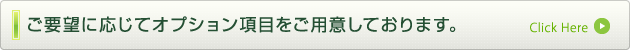 ご要望に応じてオプション項目をご用意しております。